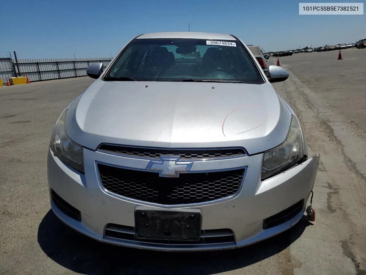 2014 Chevrolet Cruze Lt VIN: 1G1PC5SB5E7382521 Lot: 59674834