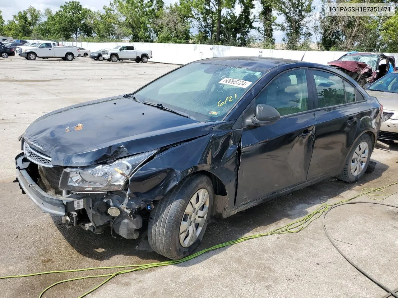 2014 Chevrolet Cruze Ls VIN: 1G1PA5SH1E7351471 Lot: 60065724