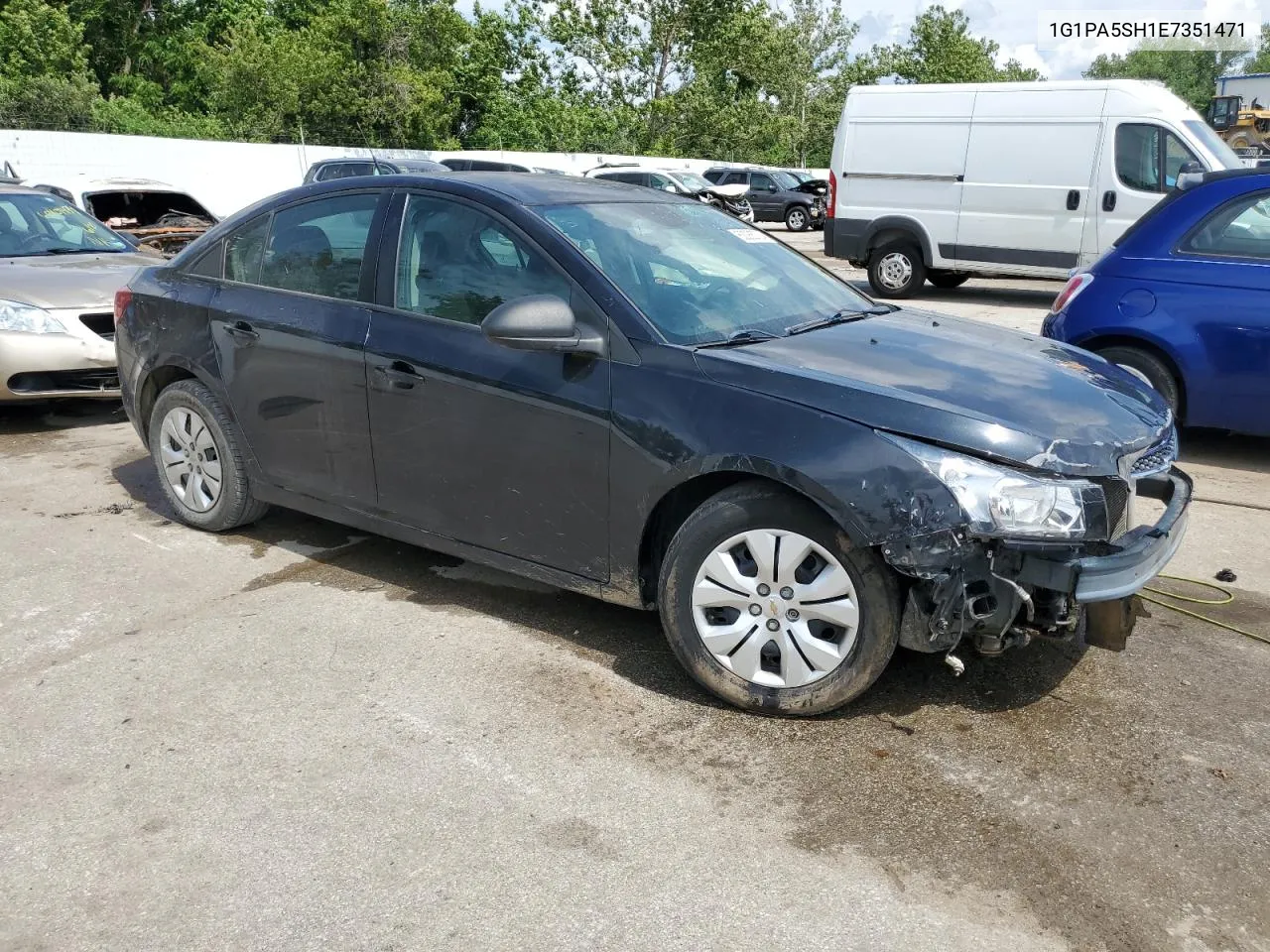 1G1PA5SH1E7351471 2014 Chevrolet Cruze Ls