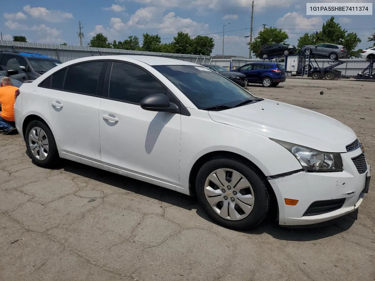 2014 Chevrolet Cruze Ls VIN: 1G1PA5SH8E7411374 Lot: 60234234