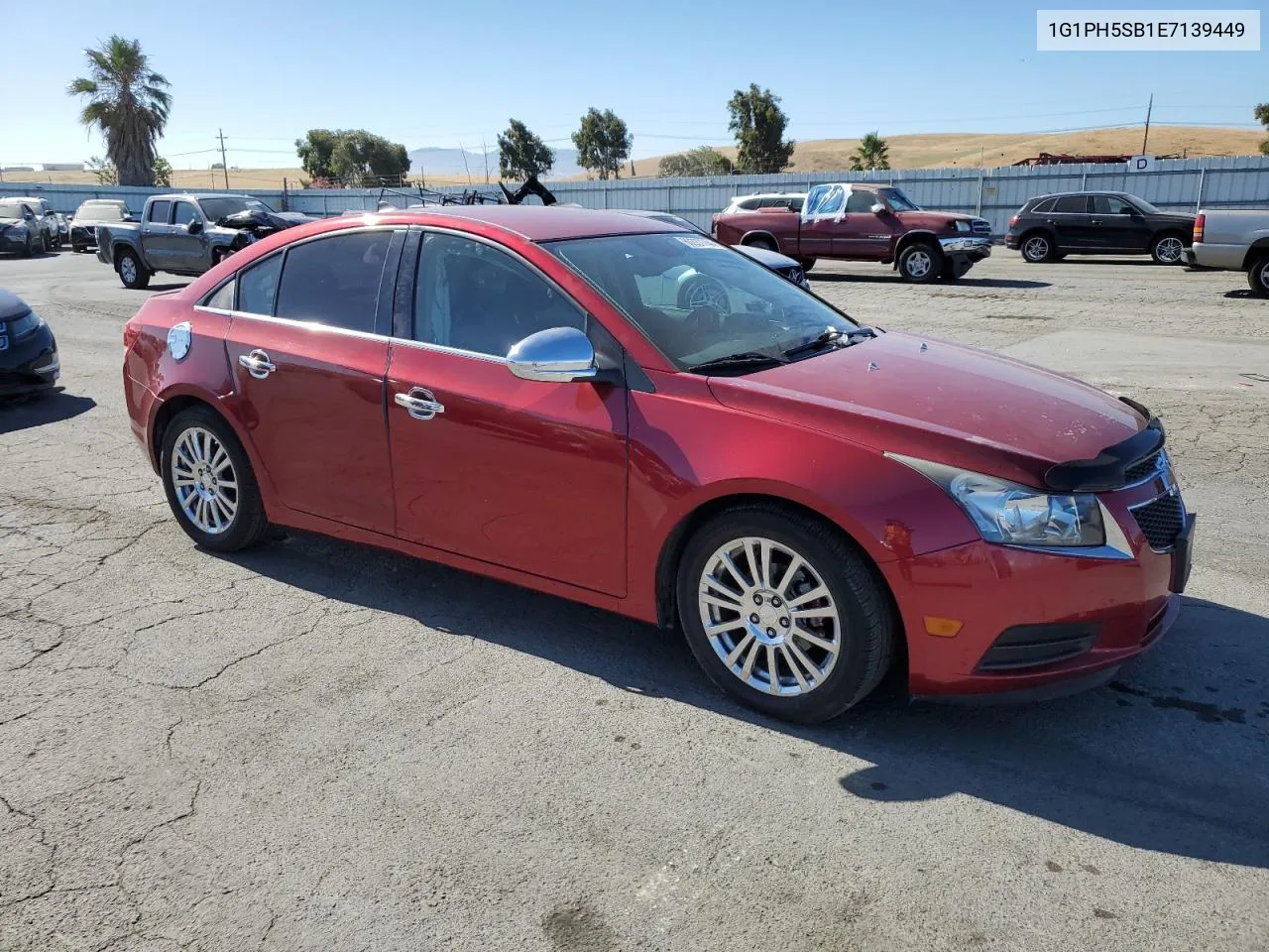 2014 Chevrolet Cruze Eco VIN: 1G1PH5SB1E7139449 Lot: 60337744