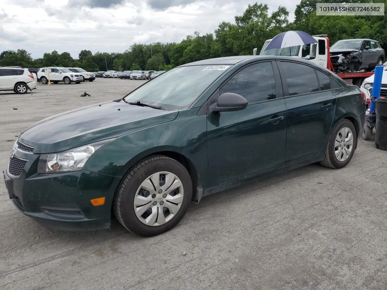 2014 Chevrolet Cruze Ls VIN: 1G1PA5SH0E7246582 Lot: 60422294