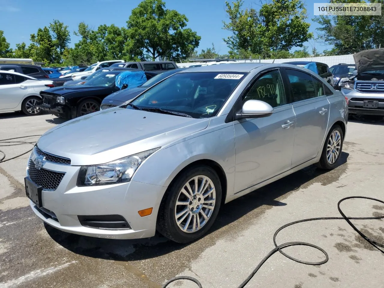 1G1PJ5SB1E7308843 2014 Chevrolet Cruze Eco