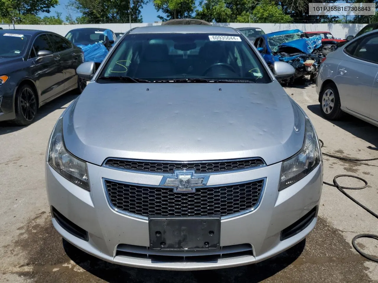 1G1PJ5SB1E7308843 2014 Chevrolet Cruze Eco