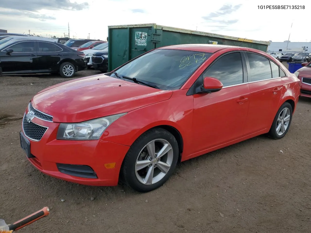 2014 Chevrolet Cruze Lt VIN: 1G1PE5SB5E7135218 Lot: 61475274