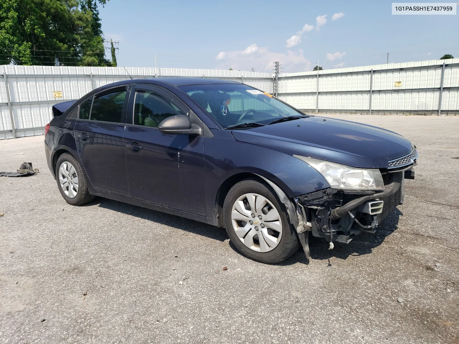 2014 Chevrolet Cruze Ls VIN: 1G1PA5SH1E7437959 Lot: 62059134