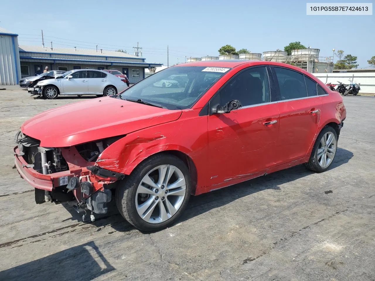 2014 Chevrolet Cruze Ltz VIN: 1G1PG5SB7E7424613 Lot: 62805894