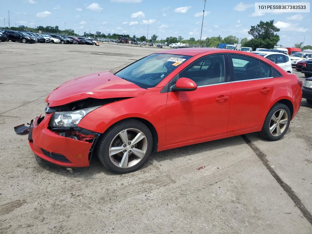 2014 Chevrolet Cruze Lt VIN: 1G1PE5SB3E7383533 Lot: 63078424