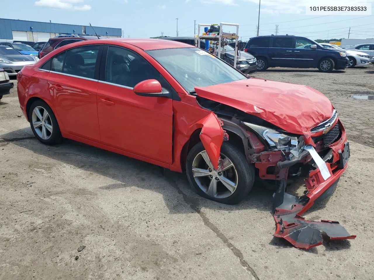 2014 Chevrolet Cruze Lt VIN: 1G1PE5SB3E7383533 Lot: 63078424