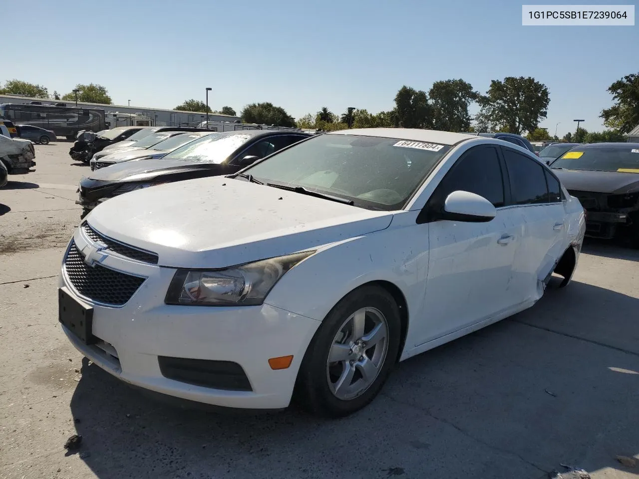 2014 Chevrolet Cruze Lt VIN: 1G1PC5SB1E7239064 Lot: 64117804