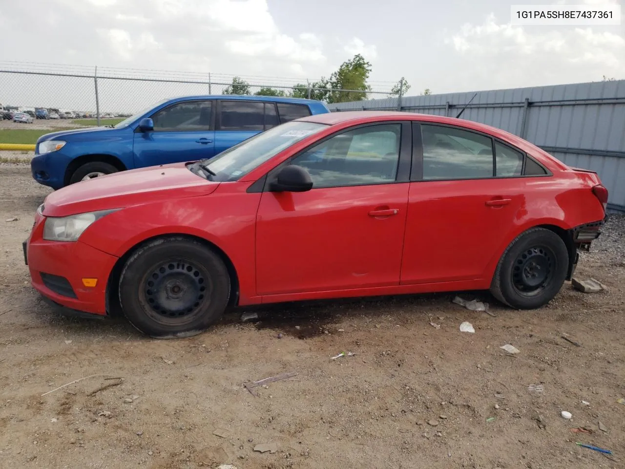 1G1PA5SH8E7437361 2014 Chevrolet Cruze Ls