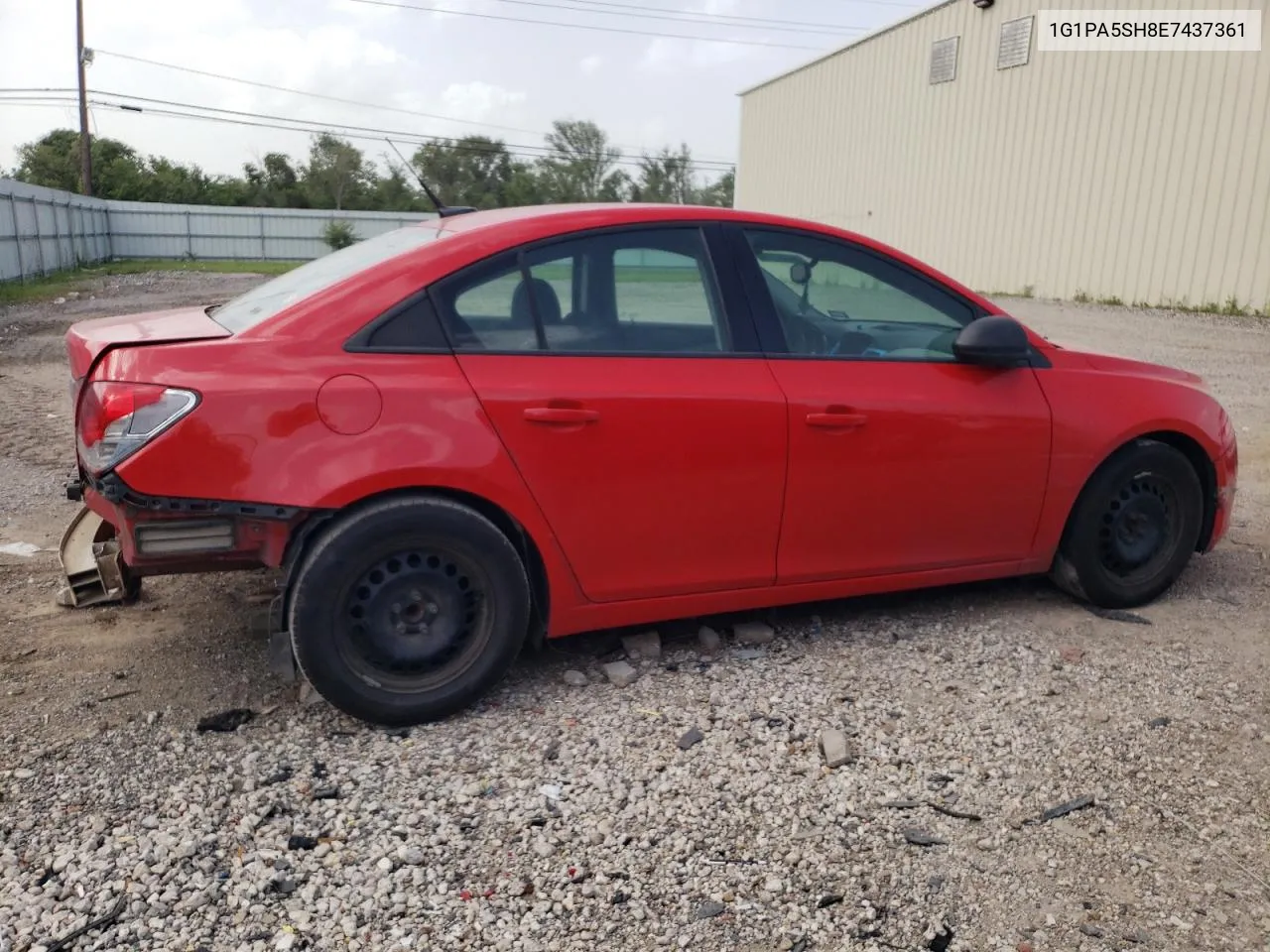 1G1PA5SH8E7437361 2014 Chevrolet Cruze Ls