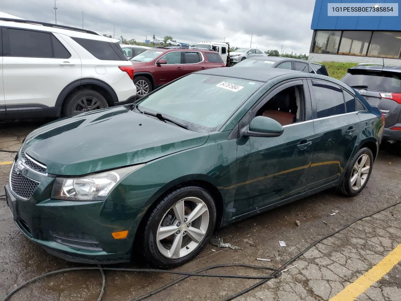 2014 Chevrolet Cruze Lt VIN: 1G1PE5SB0E7385854 Lot: 64761984