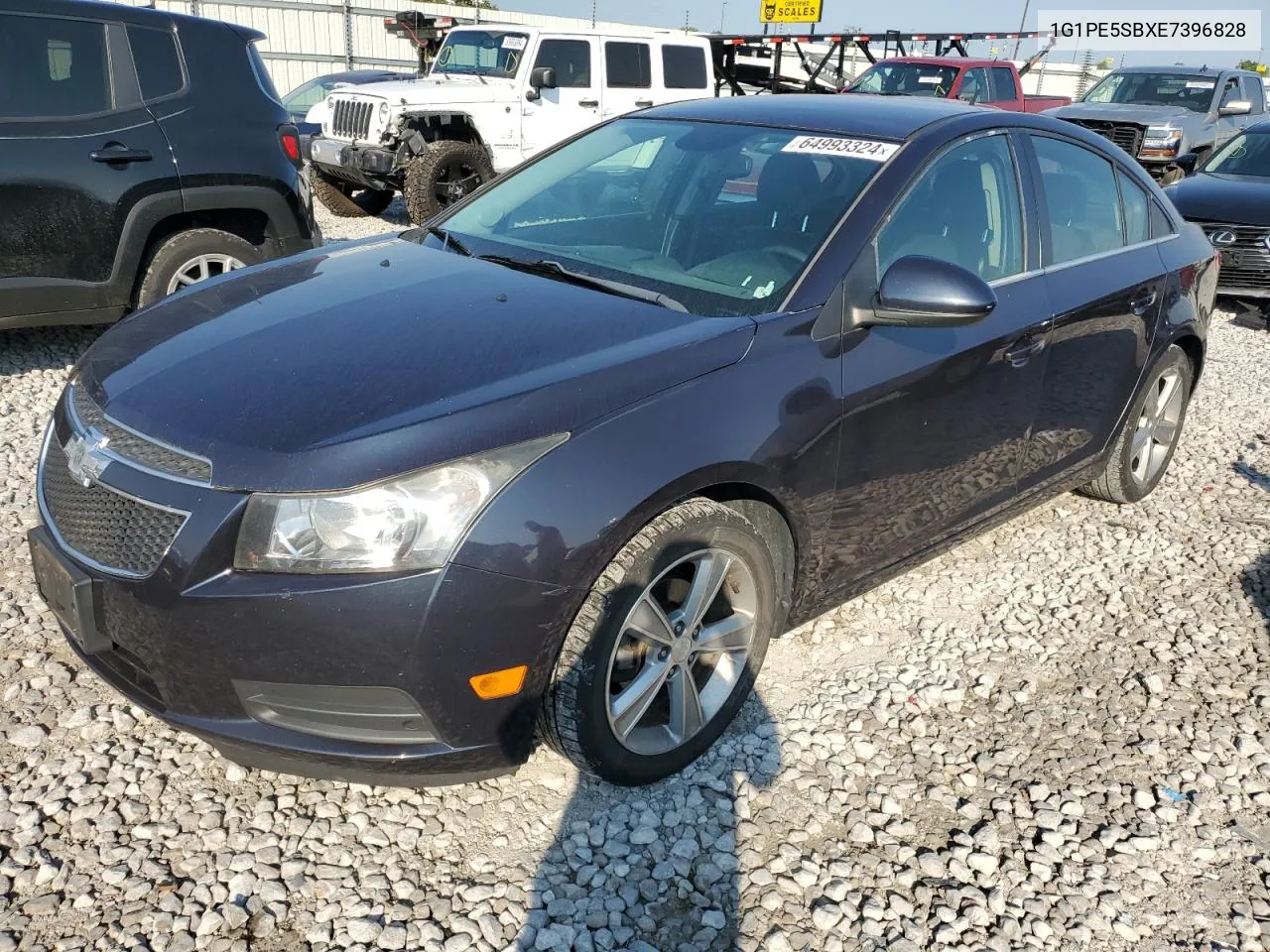 1G1PE5SBXE7396828 2014 Chevrolet Cruze Lt