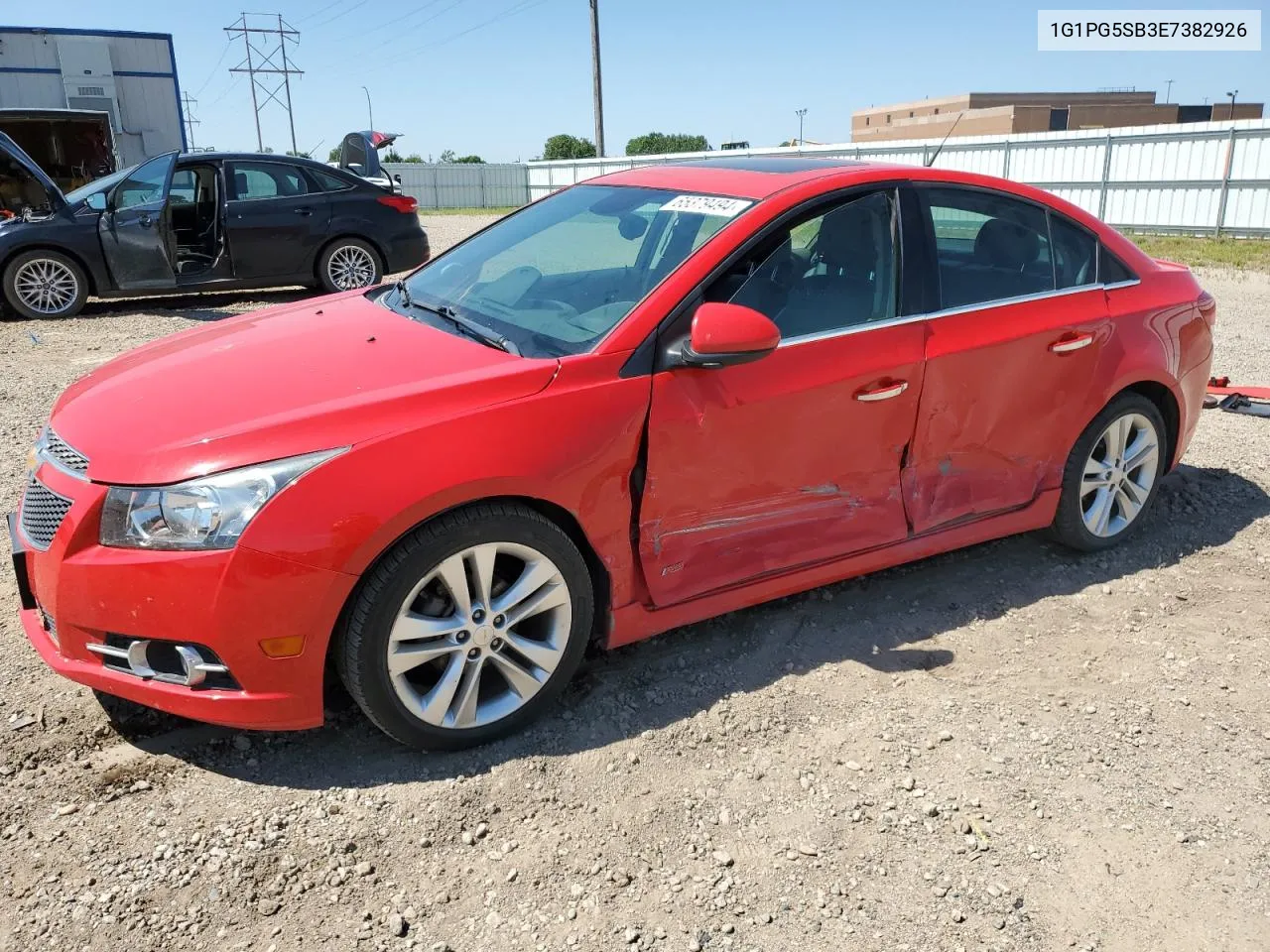 1G1PG5SB3E7382926 2014 Chevrolet Cruze Ltz