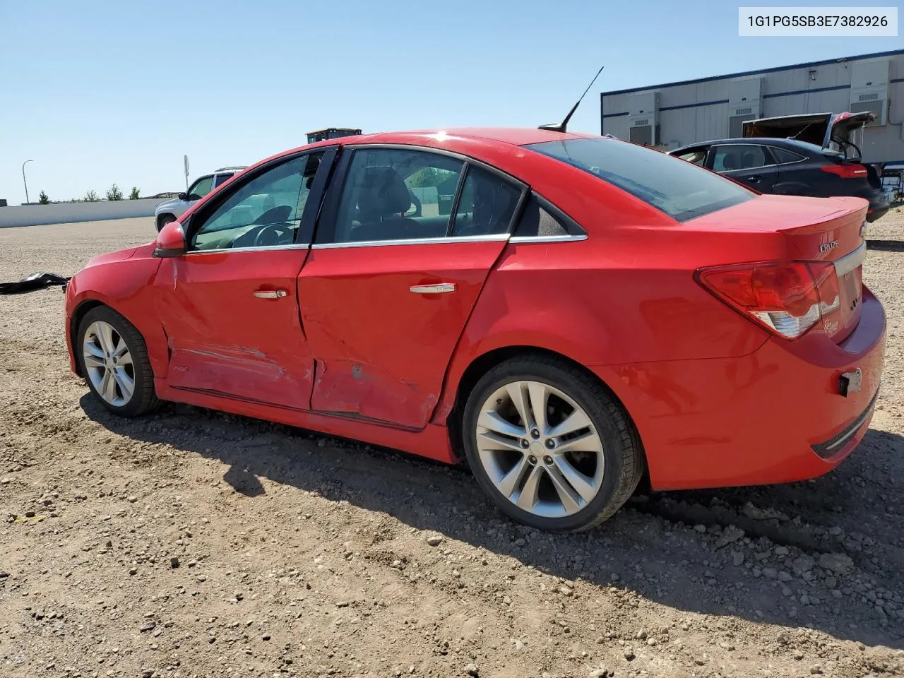 2014 Chevrolet Cruze Ltz VIN: 1G1PG5SB3E7382926 Lot: 65379494