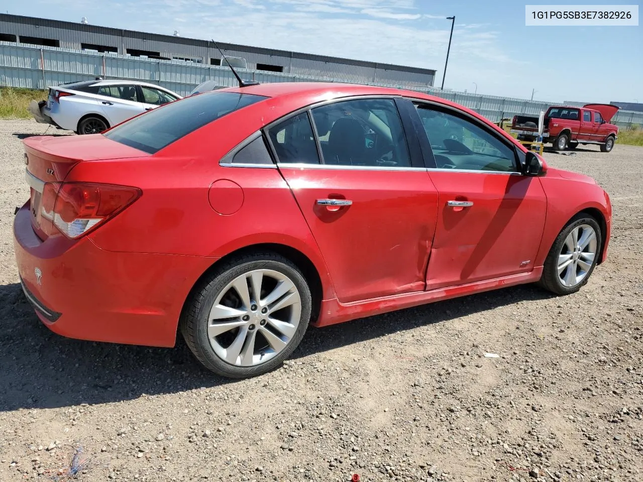 2014 Chevrolet Cruze Ltz VIN: 1G1PG5SB3E7382926 Lot: 65379494