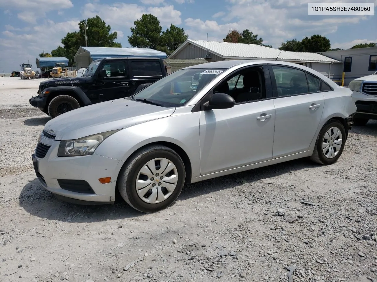 2014 Chevrolet Cruze Ls VIN: 1G1PA5SH3E7480960 Lot: 65656264