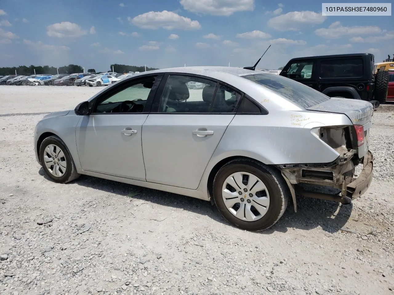 2014 Chevrolet Cruze Ls VIN: 1G1PA5SH3E7480960 Lot: 65656264