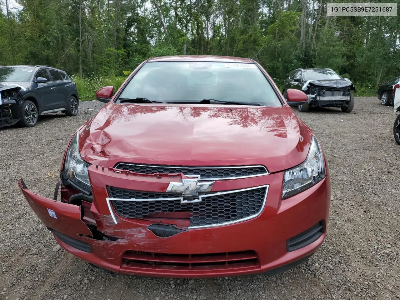 2014 Chevrolet Cruze Lt VIN: 1G1PC5SB9E7251687 Lot: 65864994