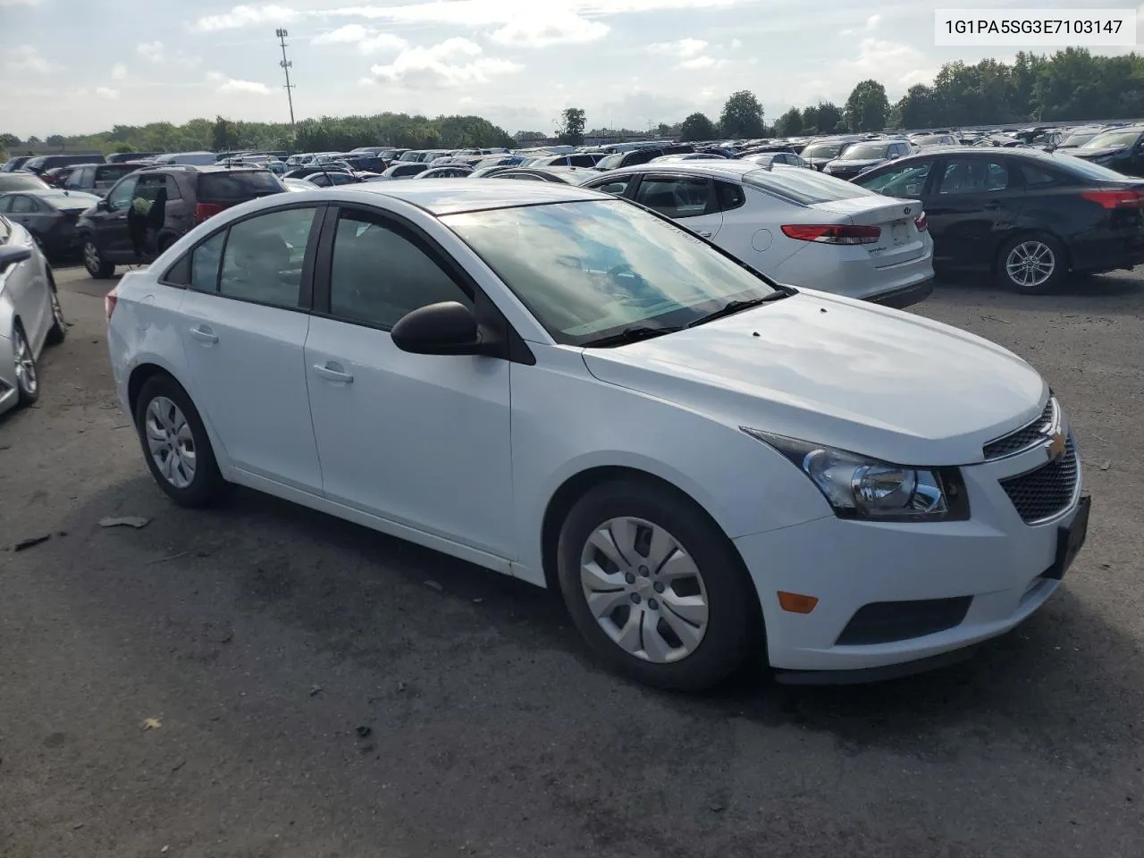 1G1PA5SG3E7103147 2014 Chevrolet Cruze Ls