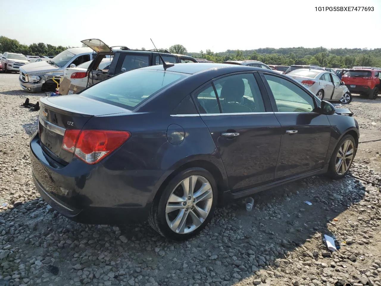 2014 Chevrolet Cruze Ltz VIN: 1G1PG5SBXE7477693 Lot: 65995784