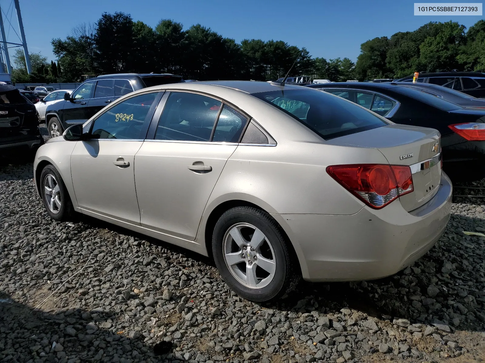 2014 Chevrolet Cruze Lt VIN: 1G1PC5SB8E7127393 Lot: 66153994