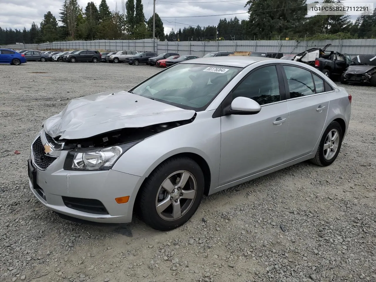 2014 Chevrolet Cruze Lt VIN: 1G1PC5SB2E7112291 Lot: 66176364