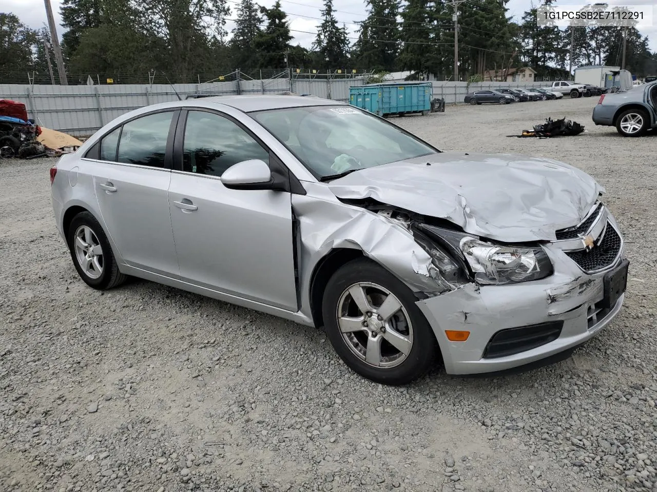 2014 Chevrolet Cruze Lt VIN: 1G1PC5SB2E7112291 Lot: 66176364