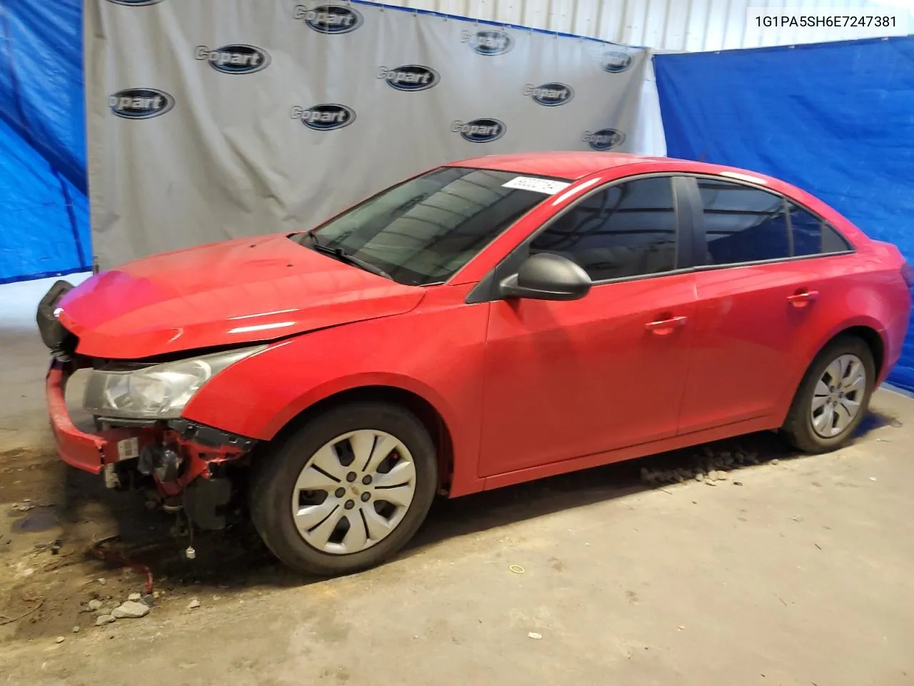 1G1PA5SH6E7247381 2014 Chevrolet Cruze Ls