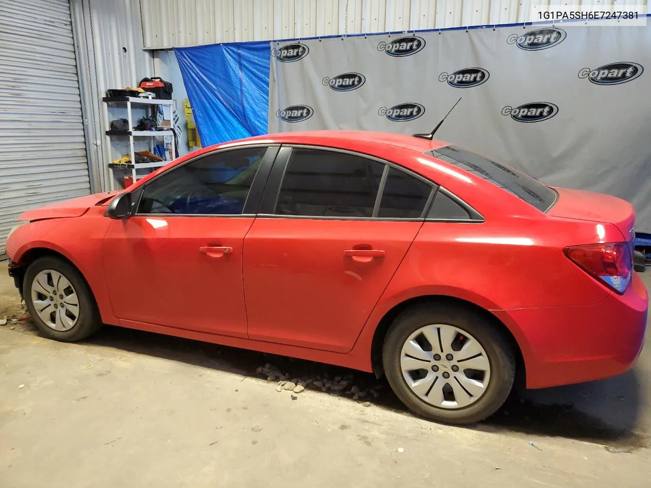 1G1PA5SH6E7247381 2014 Chevrolet Cruze Ls