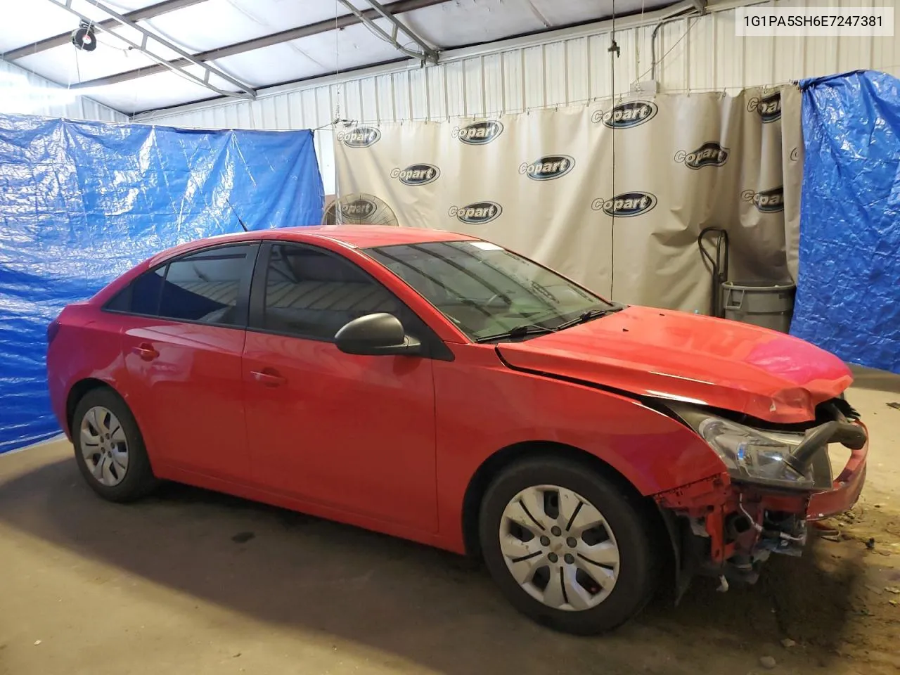 1G1PA5SH6E7247381 2014 Chevrolet Cruze Ls