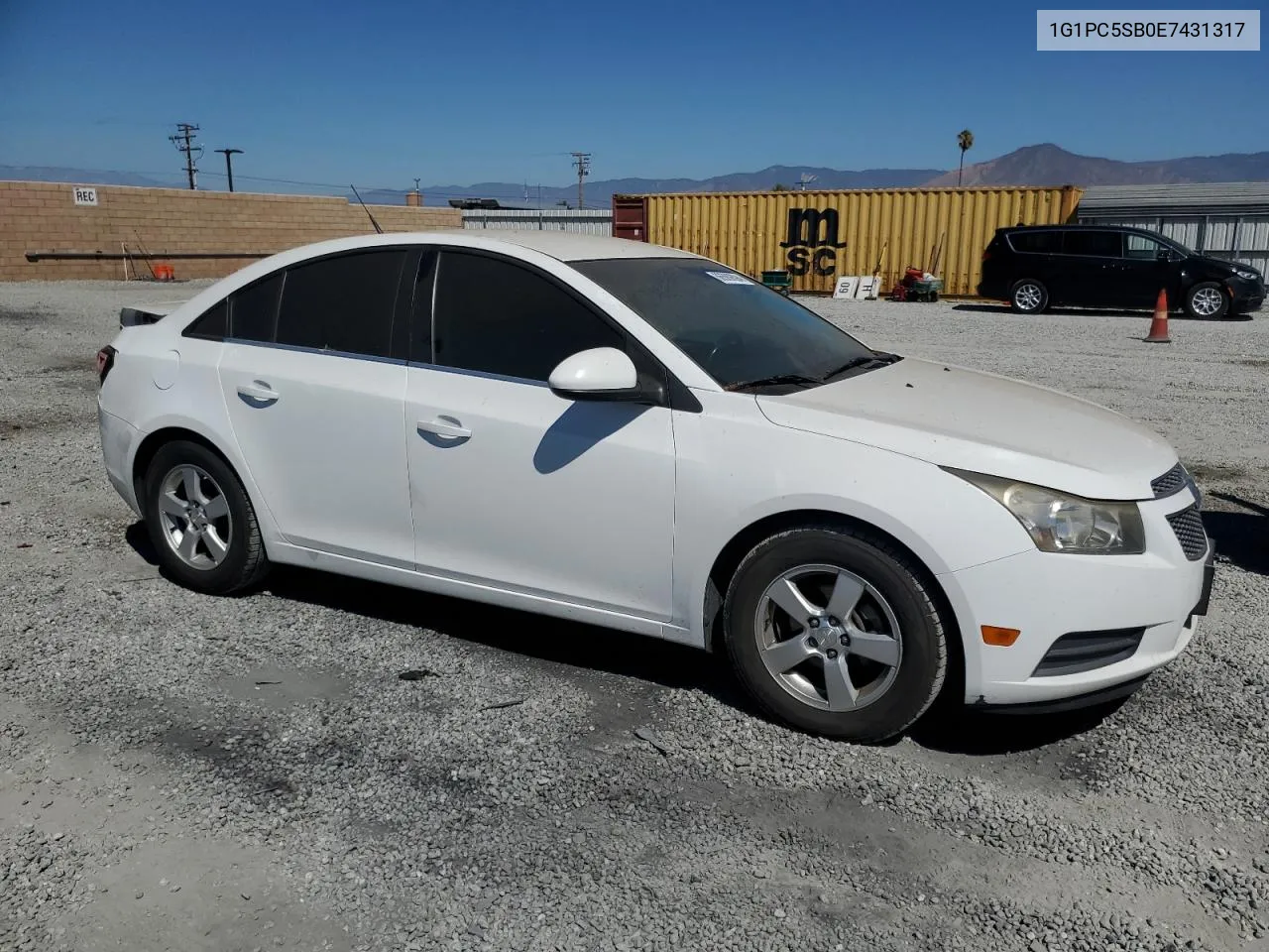 2014 Chevrolet Cruze Lt VIN: 1G1PC5SB0E7431317 Lot: 66589094