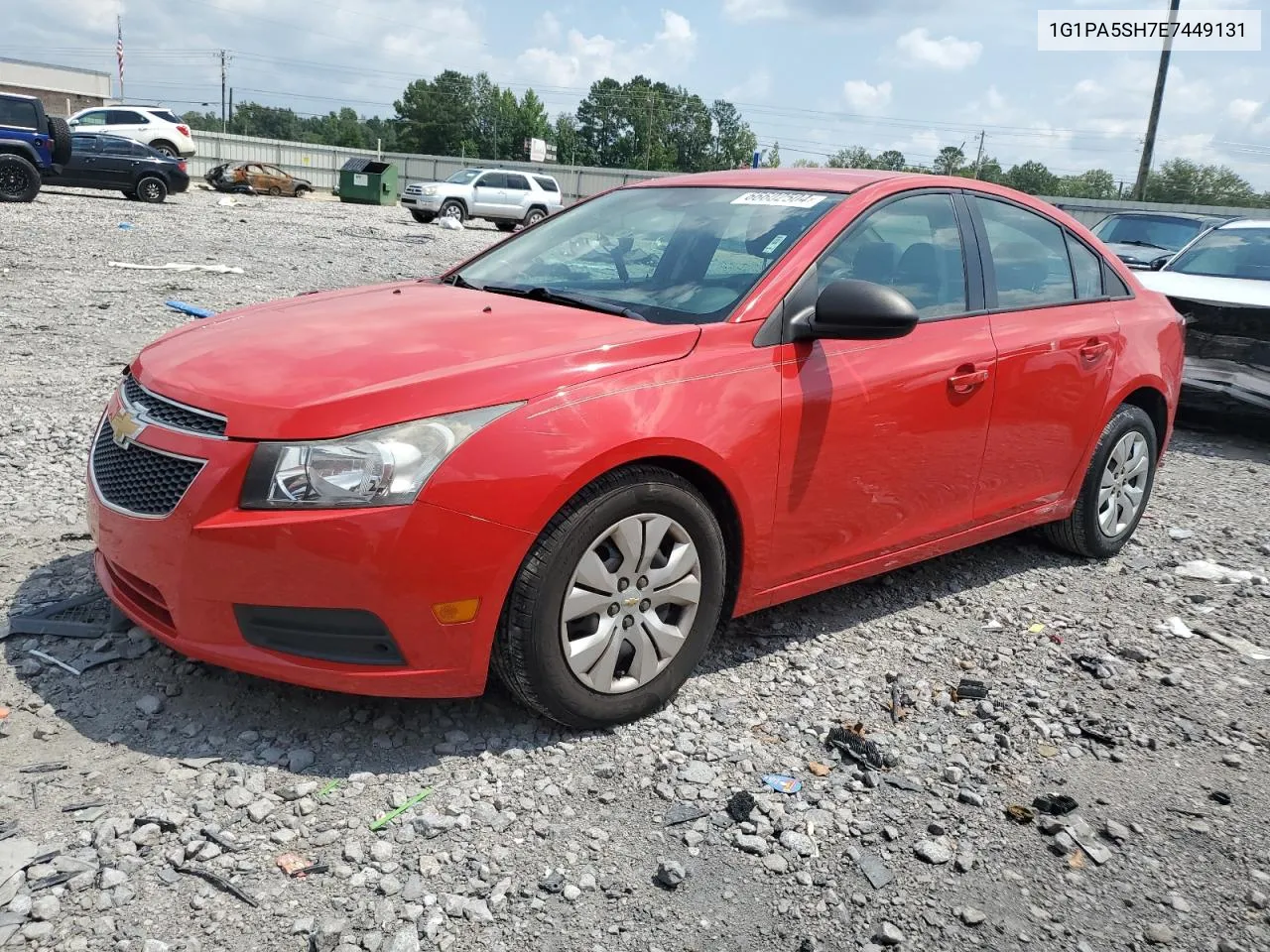 2014 Chevrolet Cruze Ls VIN: 1G1PA5SH7E7449131 Lot: 66602504