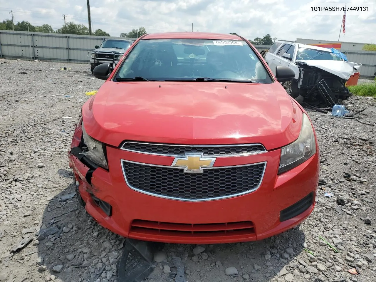 2014 Chevrolet Cruze Ls VIN: 1G1PA5SH7E7449131 Lot: 66602504