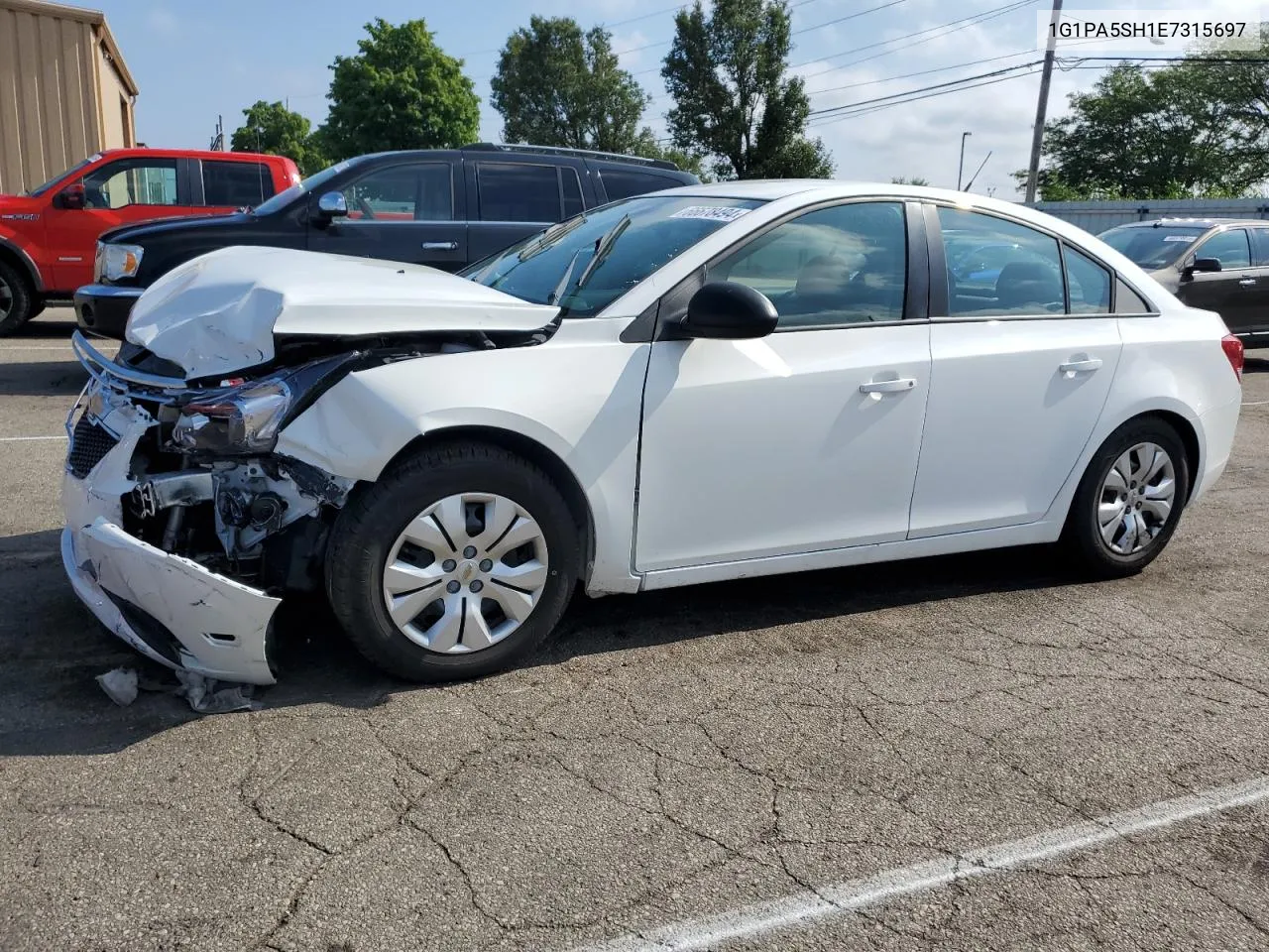 2014 Chevrolet Cruze Ls VIN: 1G1PA5SH1E7315697 Lot: 66678494