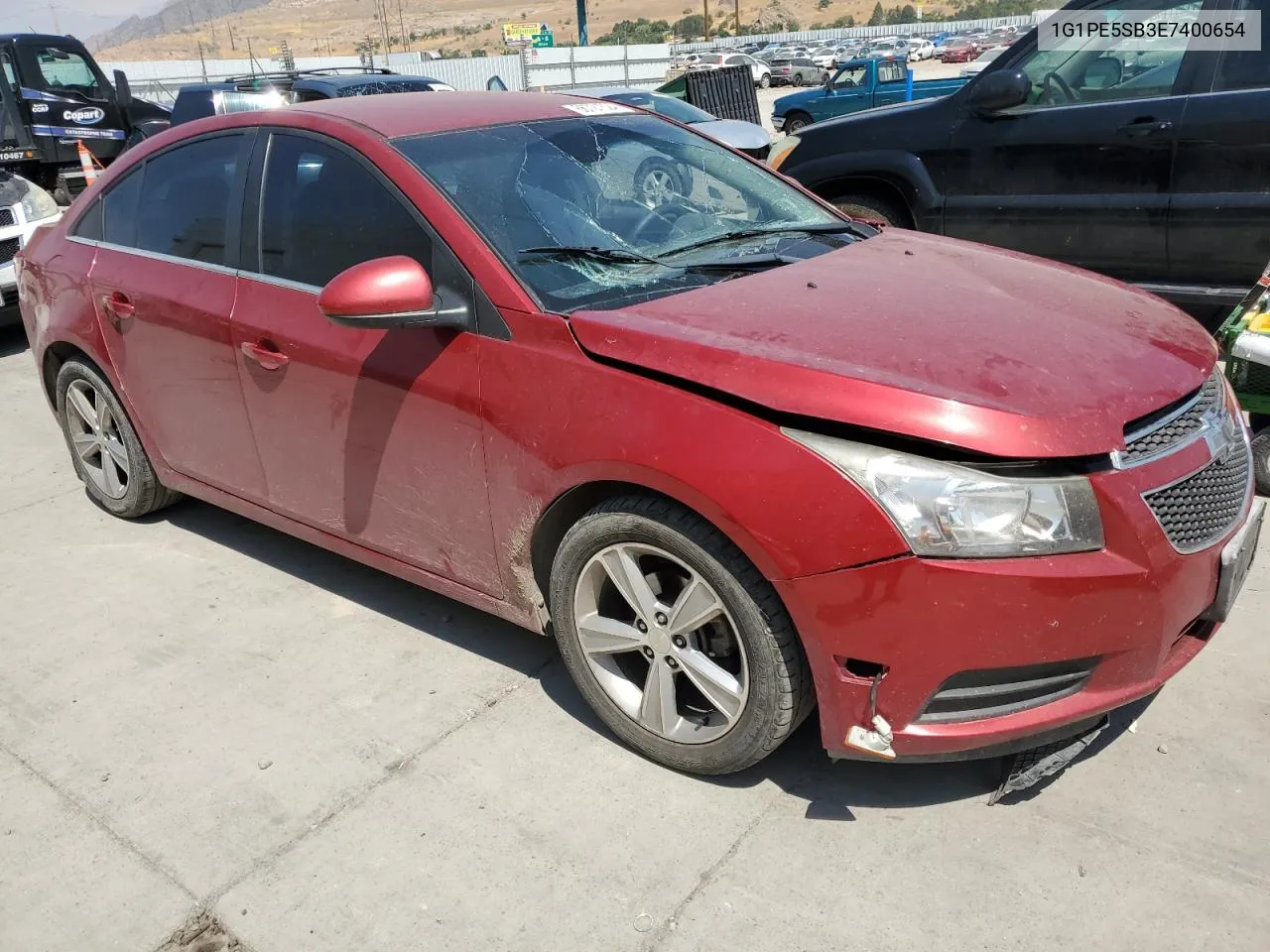 1G1PE5SB3E7400654 2014 Chevrolet Cruze Lt