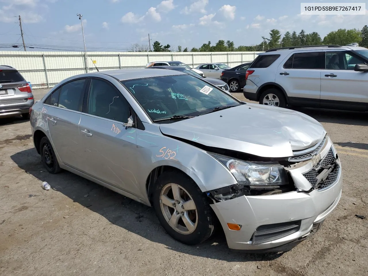 2014 Chevrolet Cruze Lt VIN: 1G1PD5SB9E7267417 Lot: 66893034