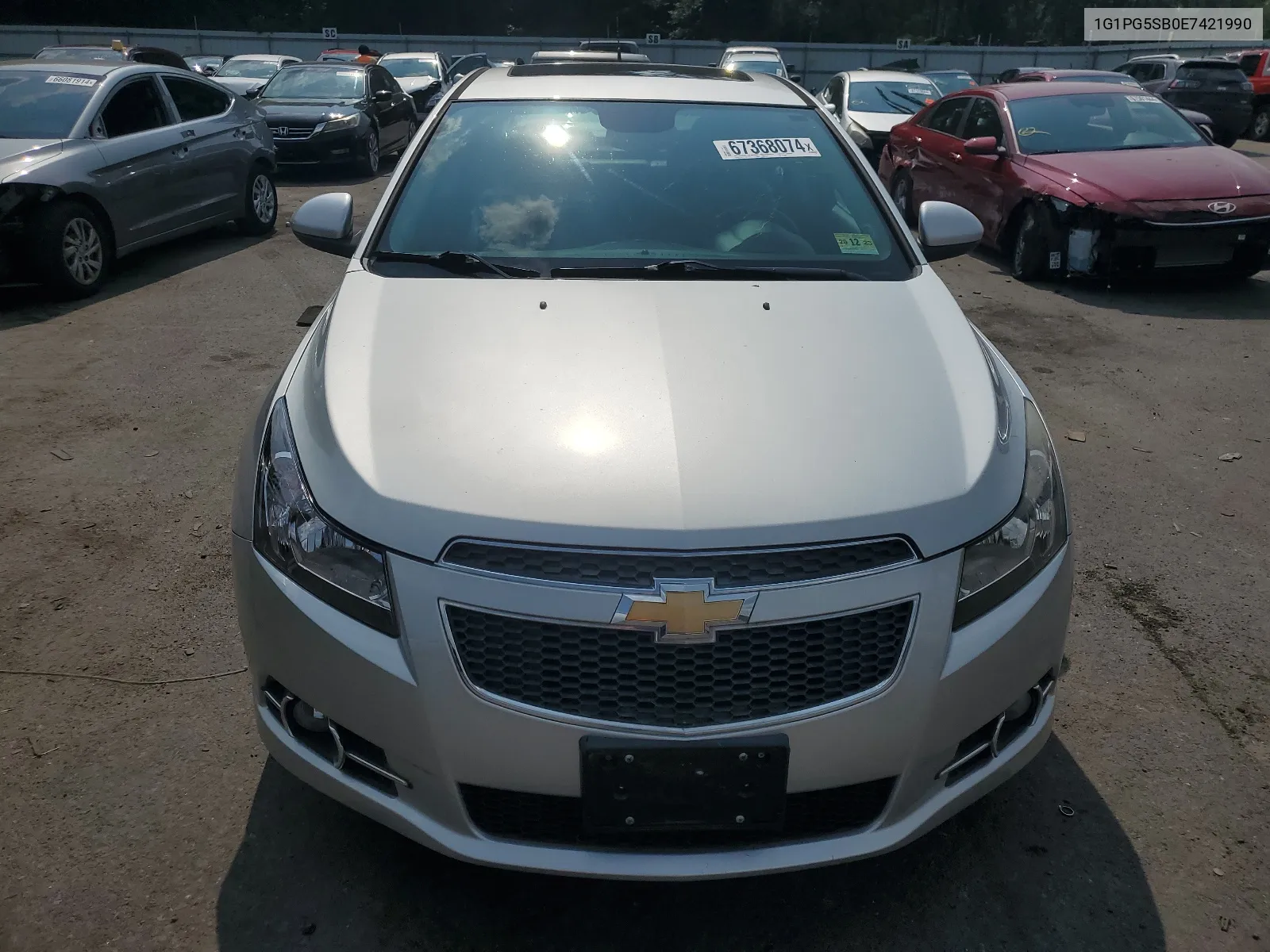 1G1PG5SB0E7421990 2014 Chevrolet Cruze Ltz