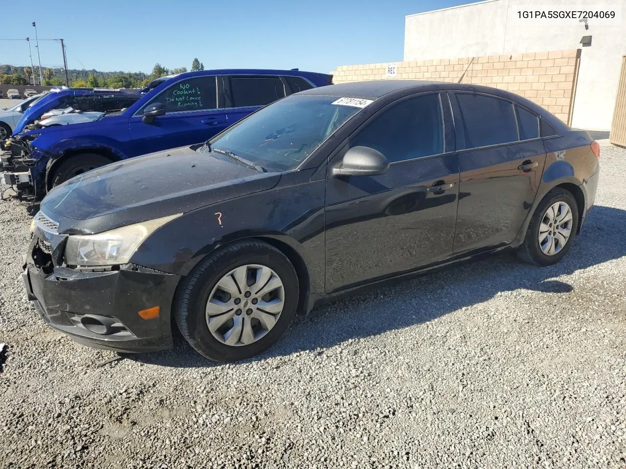 2014 Chevrolet Cruze Ls VIN: 1G1PA5SGXE7204069 Lot: 67781154