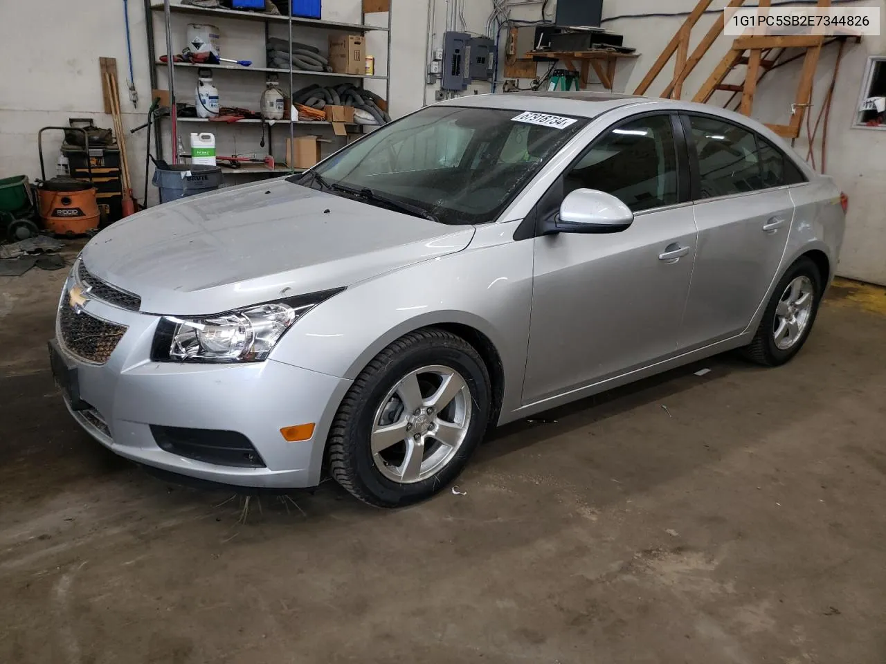 2014 Chevrolet Cruze Lt VIN: 1G1PC5SB2E7344826 Lot: 67918734