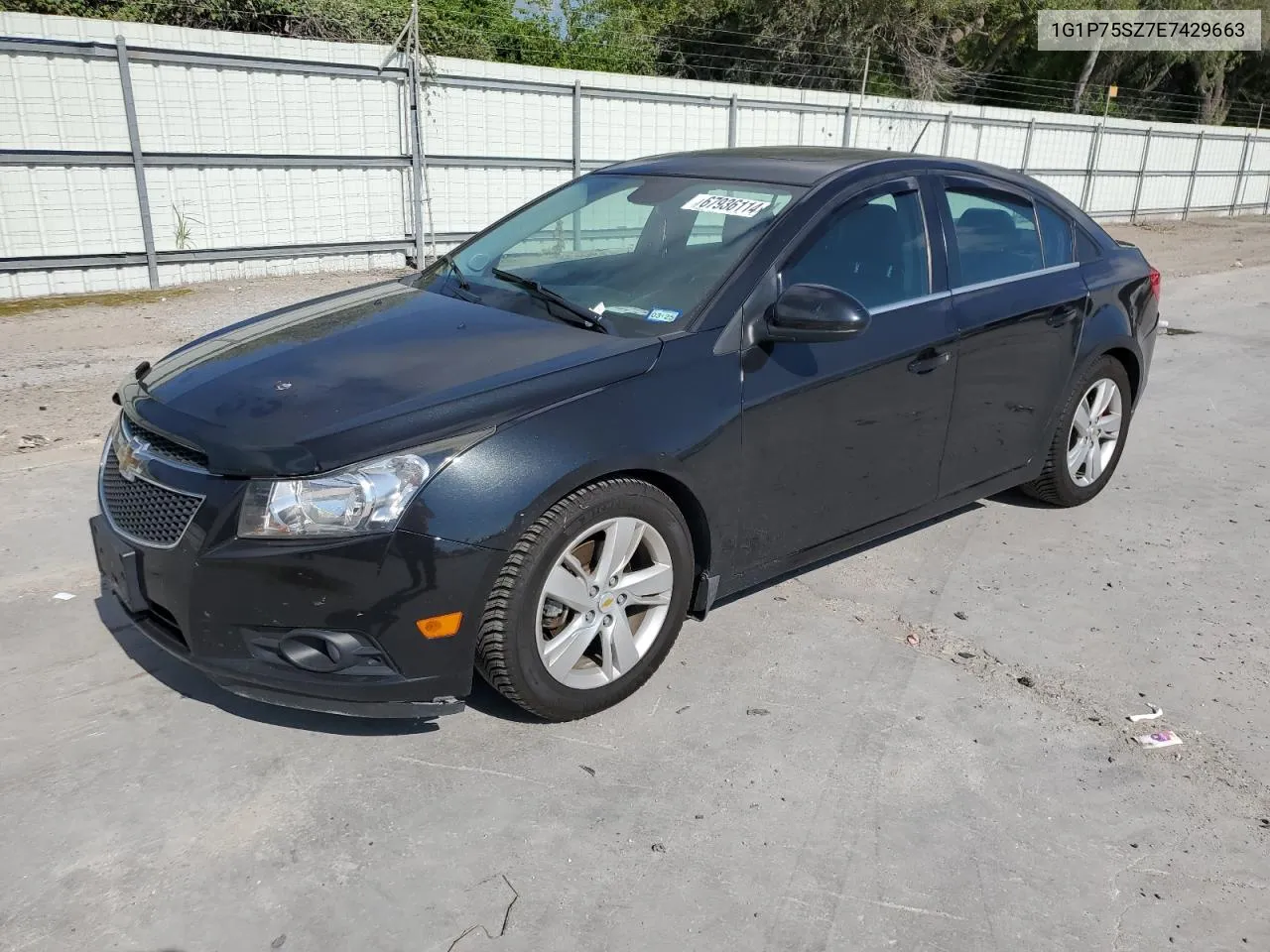 2014 Chevrolet Cruze VIN: 1G1P75SZ7E7429663 Lot: 67936114