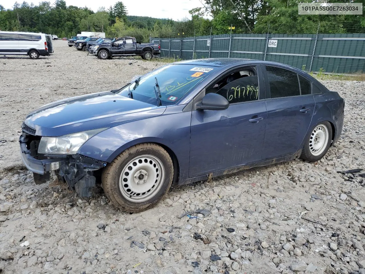 1G1PA5SG0E7263034 2014 Chevrolet Cruze Ls