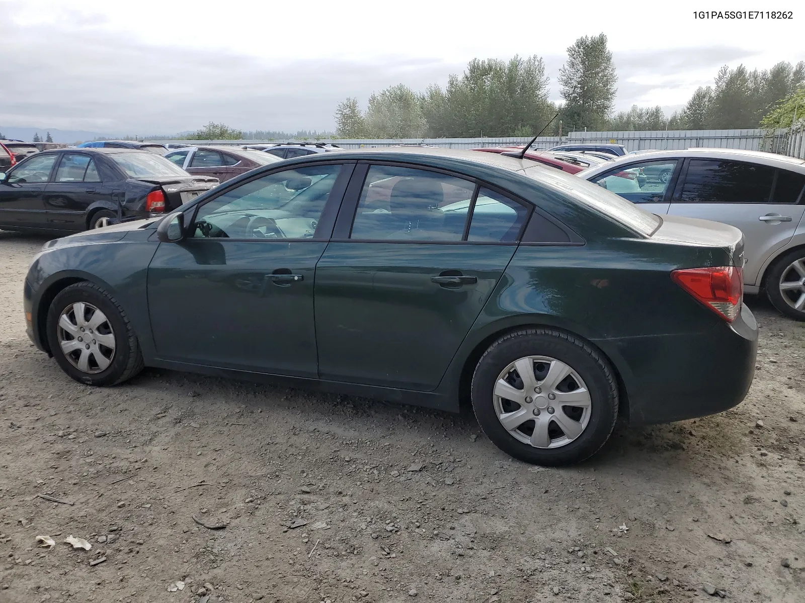 1G1PA5SG1E7118262 2014 Chevrolet Cruze Ls