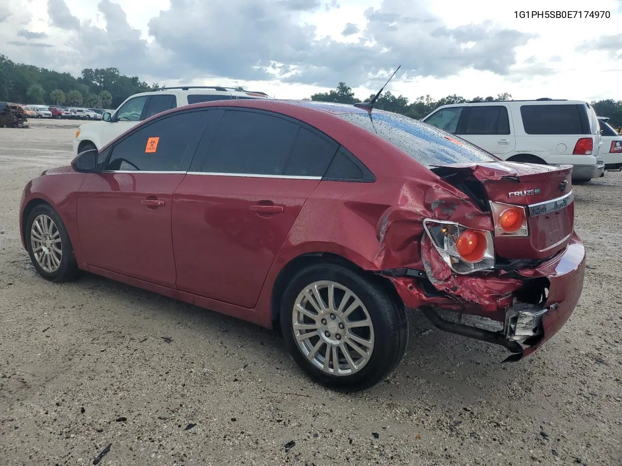 1G1PH5SB0E7174970 2014 Chevrolet Cruze Eco