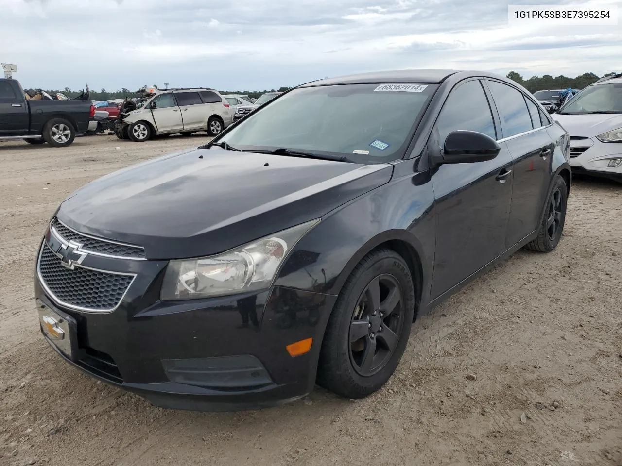 2014 Chevrolet Cruze Lt VIN: 1G1PK5SB3E7395254 Lot: 68362014