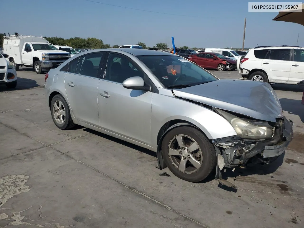 2014 Chevrolet Cruze Lt VIN: 1G1PC5SB1E7155987 Lot: 68390504