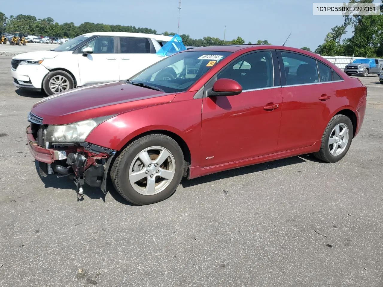 2014 Chevrolet Cruze Lt VIN: 1G1PC5SBXE7227351 Lot: 69123794