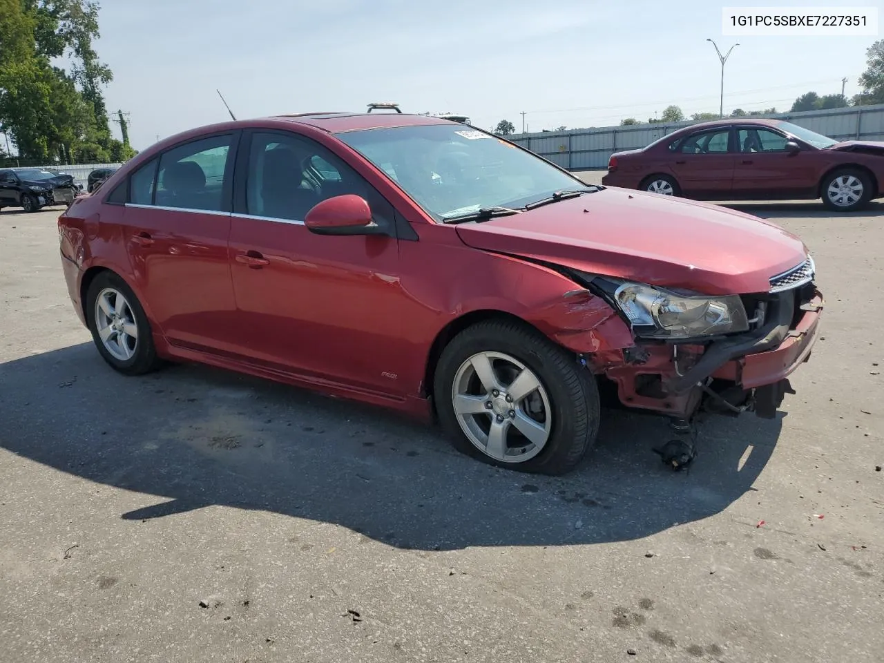 2014 Chevrolet Cruze Lt VIN: 1G1PC5SBXE7227351 Lot: 69123794