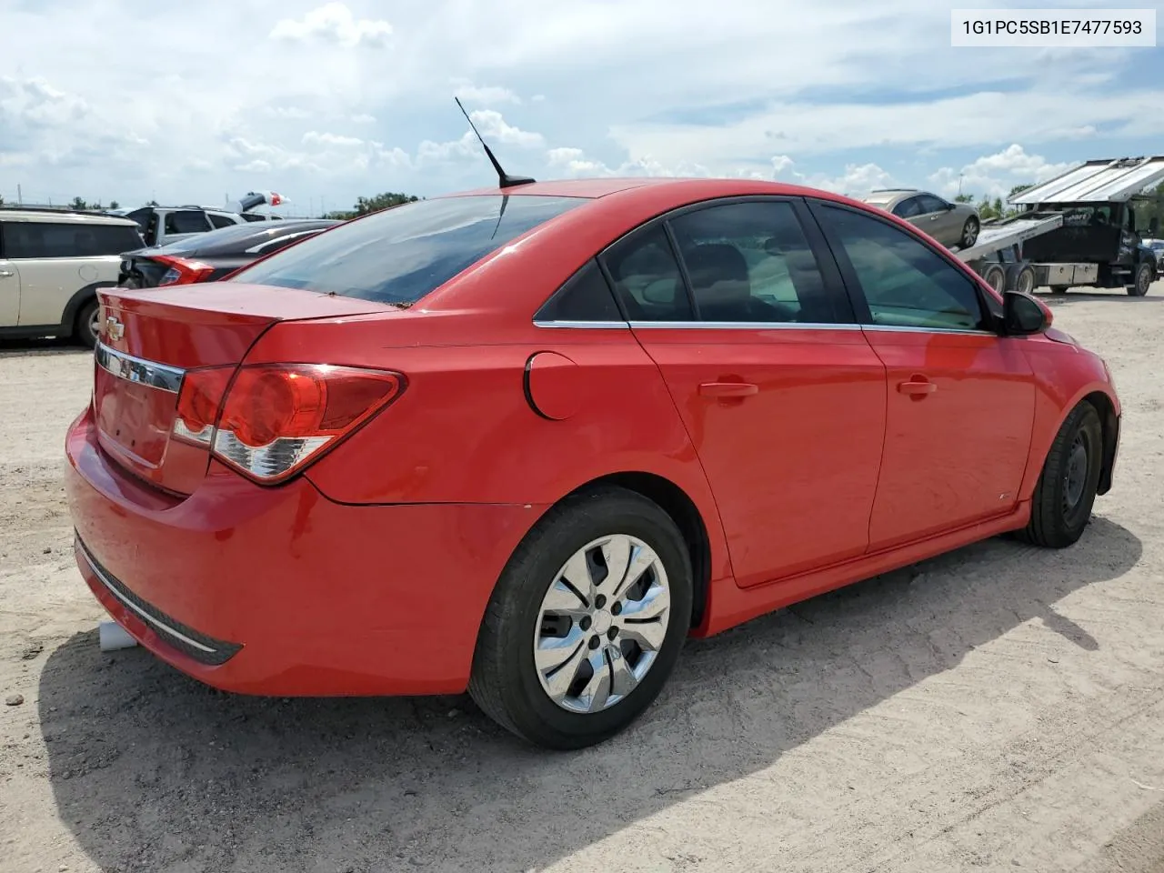 1G1PC5SB1E7477593 2014 Chevrolet Cruze Lt